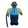Opblaasfiguur Abraham getint